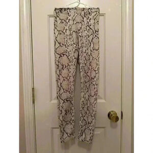 Snakeskin ALLFENIX Womens Leggings